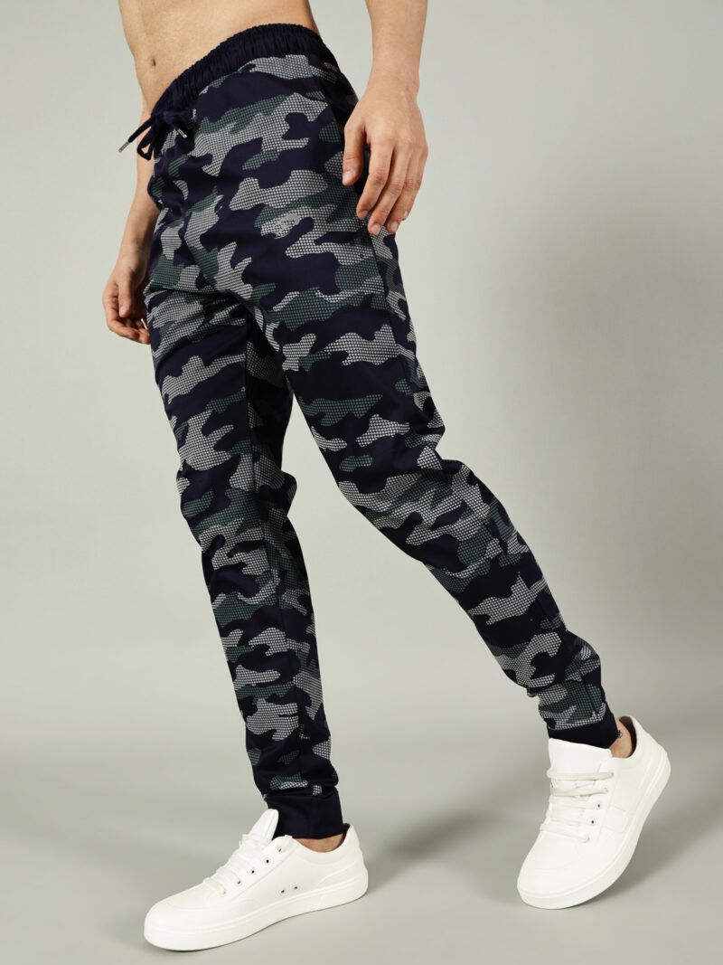 THE GHOST CAMO JOGGERS - BLUE