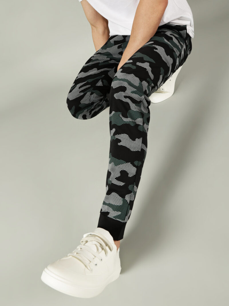 THE GHOST CAMO JOGGERS - BLACK - Image 2