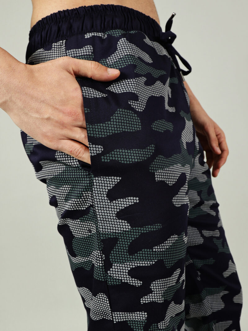 THE GHOST CAMO JOGGERS - BLUE - Image 9