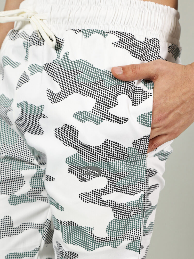 THE GHOST CAMO JOGGERS - WHITE - Image 2
